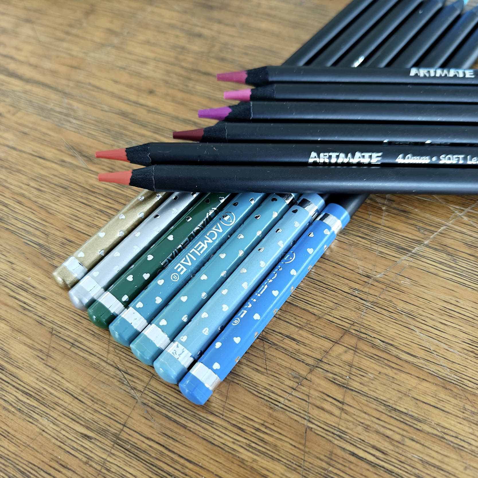 ACMELIAE 72Colors Artmate Set /Tin Box Specification drawing