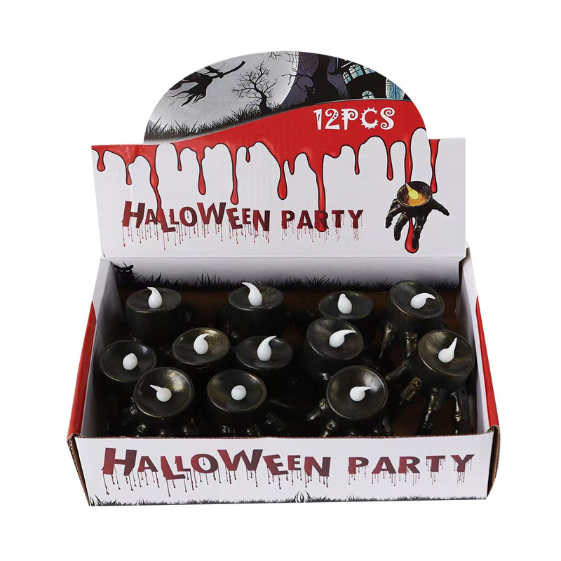 万圣节布置摆件实物图