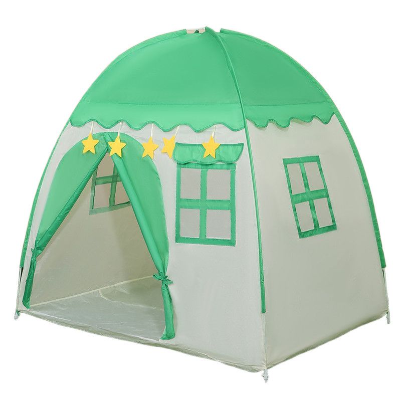 Children's tent game house, indoor children's toys, yurts, castles, baby bed separation tools, folding gifts