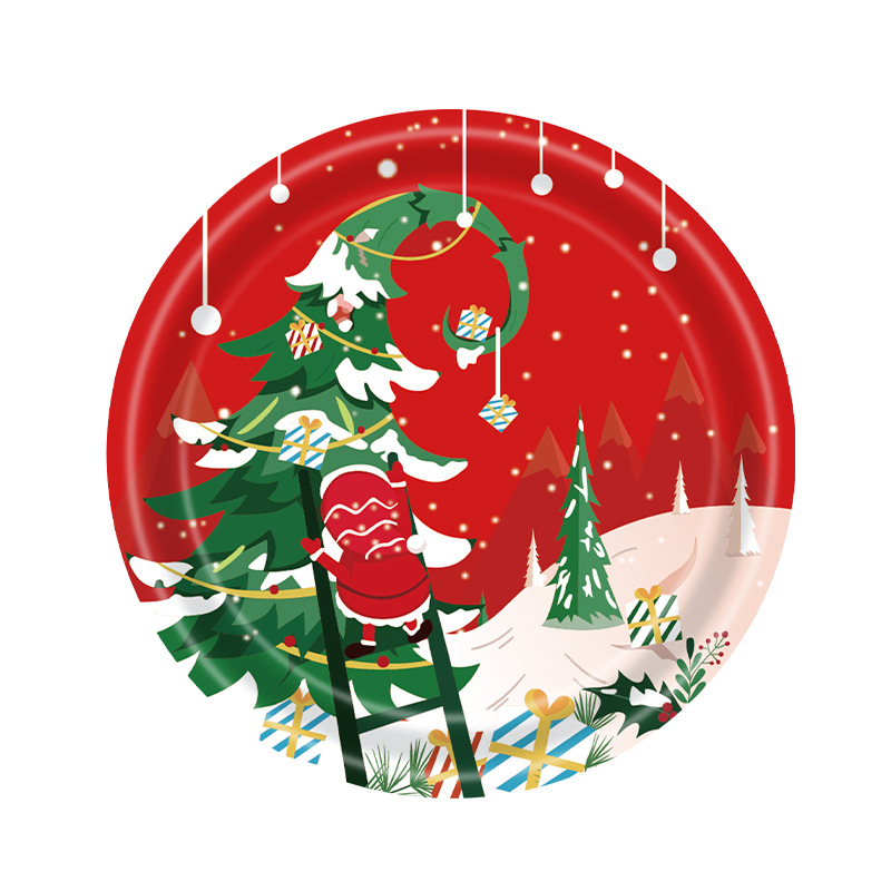 圣诞树苹果袋/圣诞节/圣诞球/圣诞老人/圣诞花环产品图