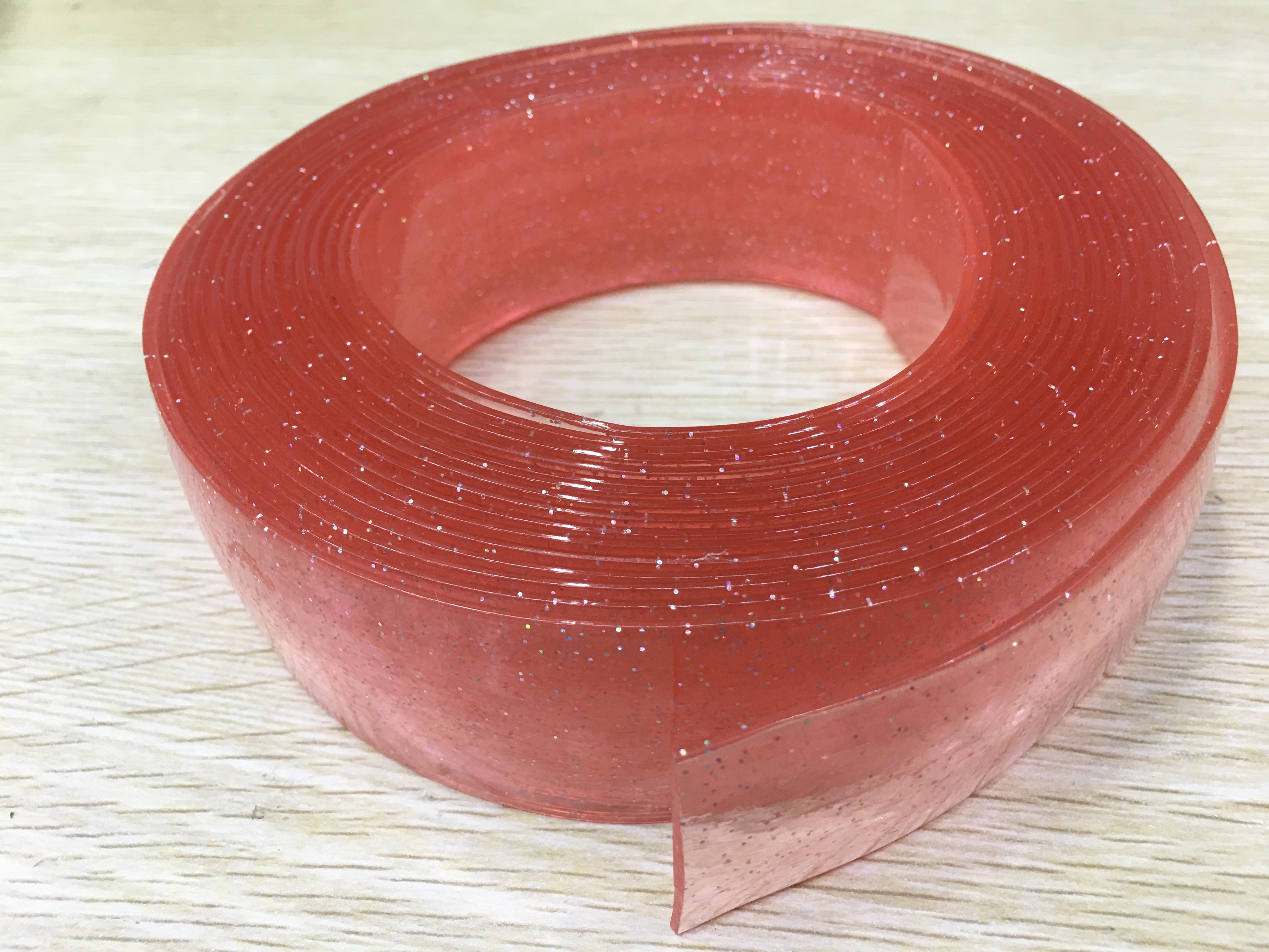 供应PVC腰带,糖果腰带,水晶塑料闪粉腰带#哑光PVC条详情9