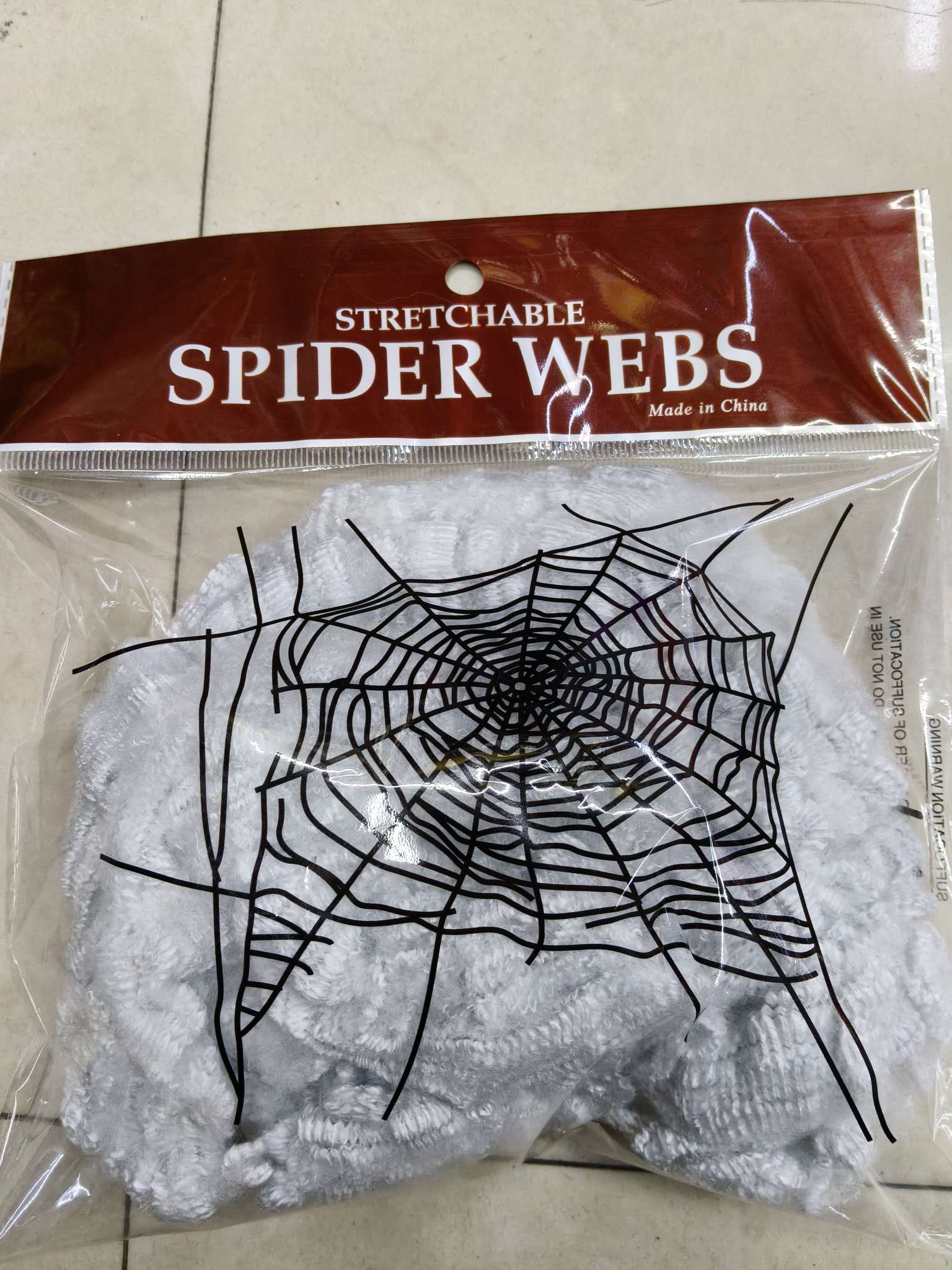 供应万圣节棉蜘蛛，可以拉长的棉搞笑整蛊