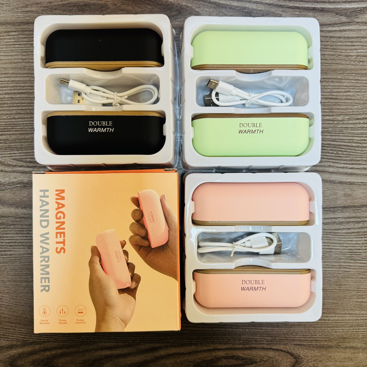 暖手袋/硅胶暖手宝/充电款暖宝宝/热水袋学生冬季可爱/冬天必备暖手神器白底实物图