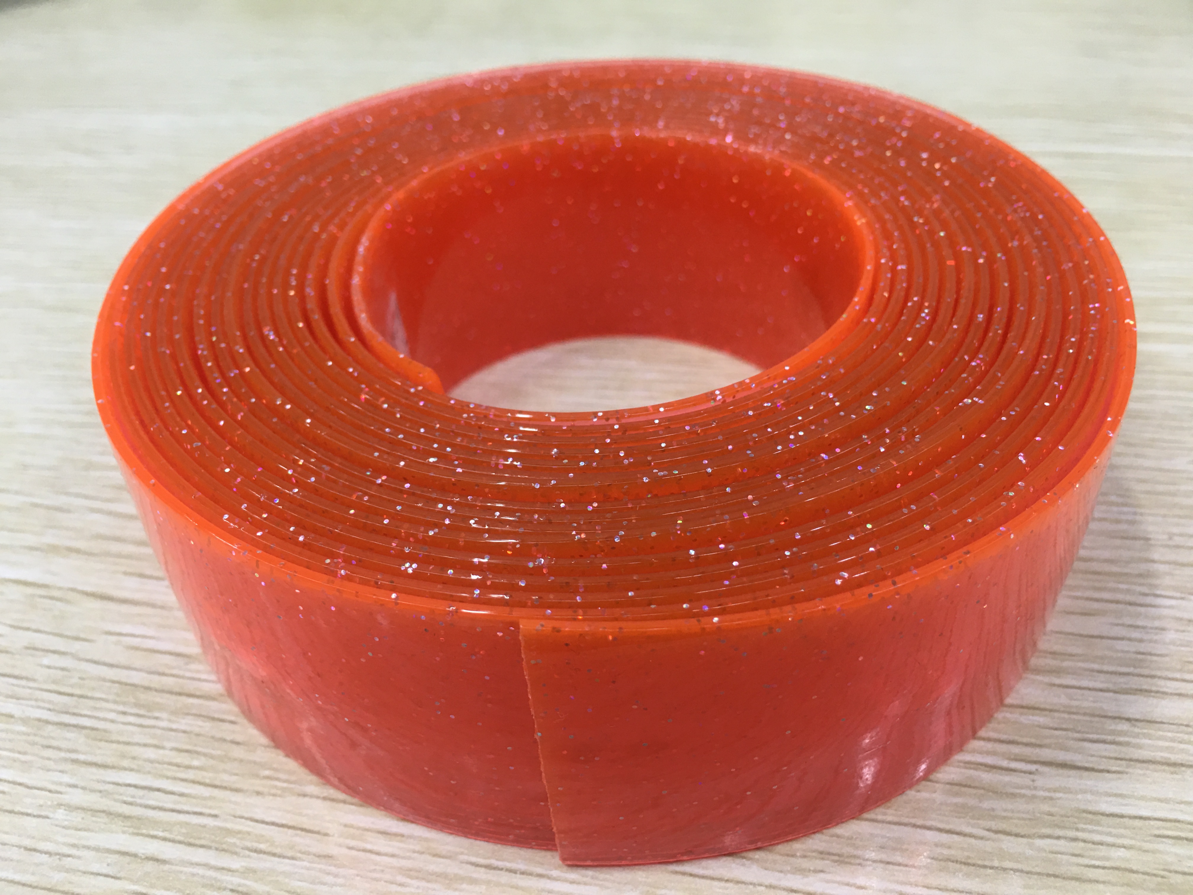 供应PVC腰带,糖果腰带,水晶塑料闪粉腰带#哑光PVC条详情1