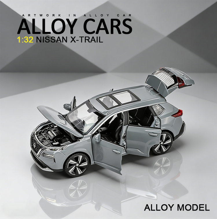 1:32日产X-TRAIL合金汽车模型1比32比例车模玩具车车模收藏玩具车小汽车详情1