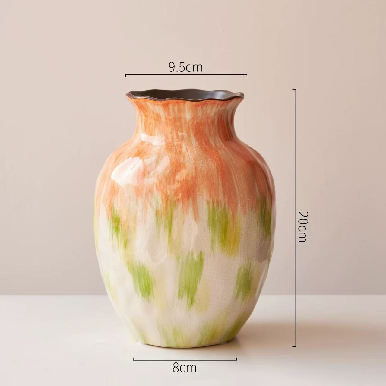 花瓶/亚克力小花瓶打不破/珐琅彩瓶/陶瓷花瓶/花瓶陶瓷产品图