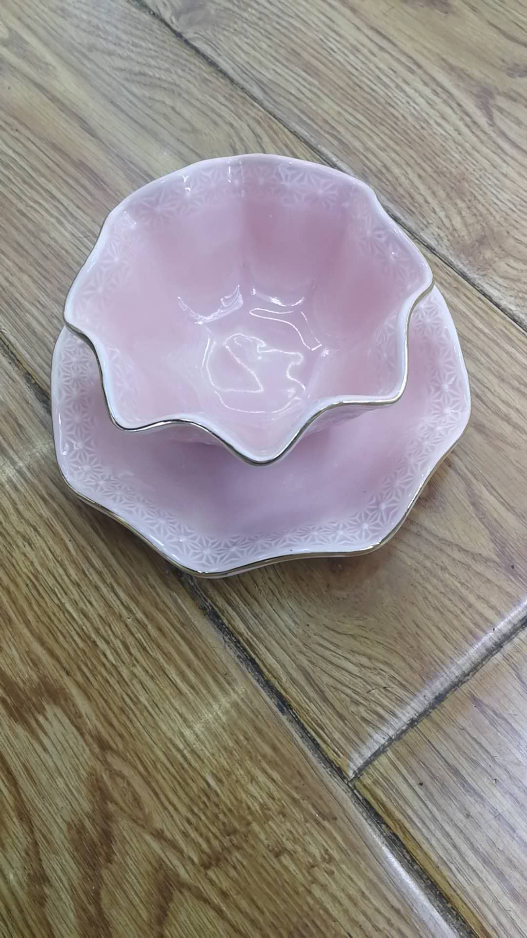 Pink ceramic bowl melamine bowl tableware set for home kitchen ceramic bowls and plates