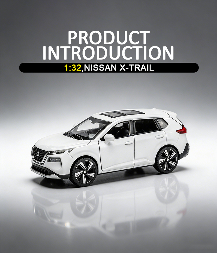 1:32日产X-TRAIL合金汽车模型1比32比例车模玩具车车模收藏玩具车小汽车详情3
