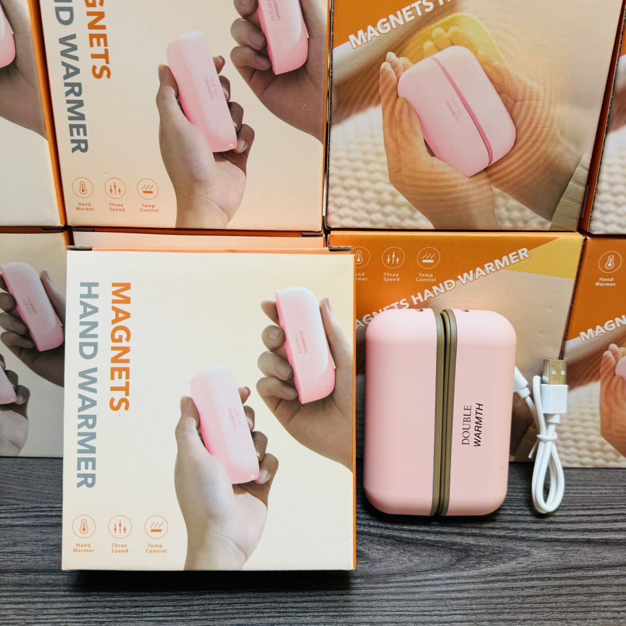 磁吸暖手宝便携式暖手宝手握加热设备硅胶暖手袋充电款学生冬季可爱暖宝宝冬天必备暖手神器