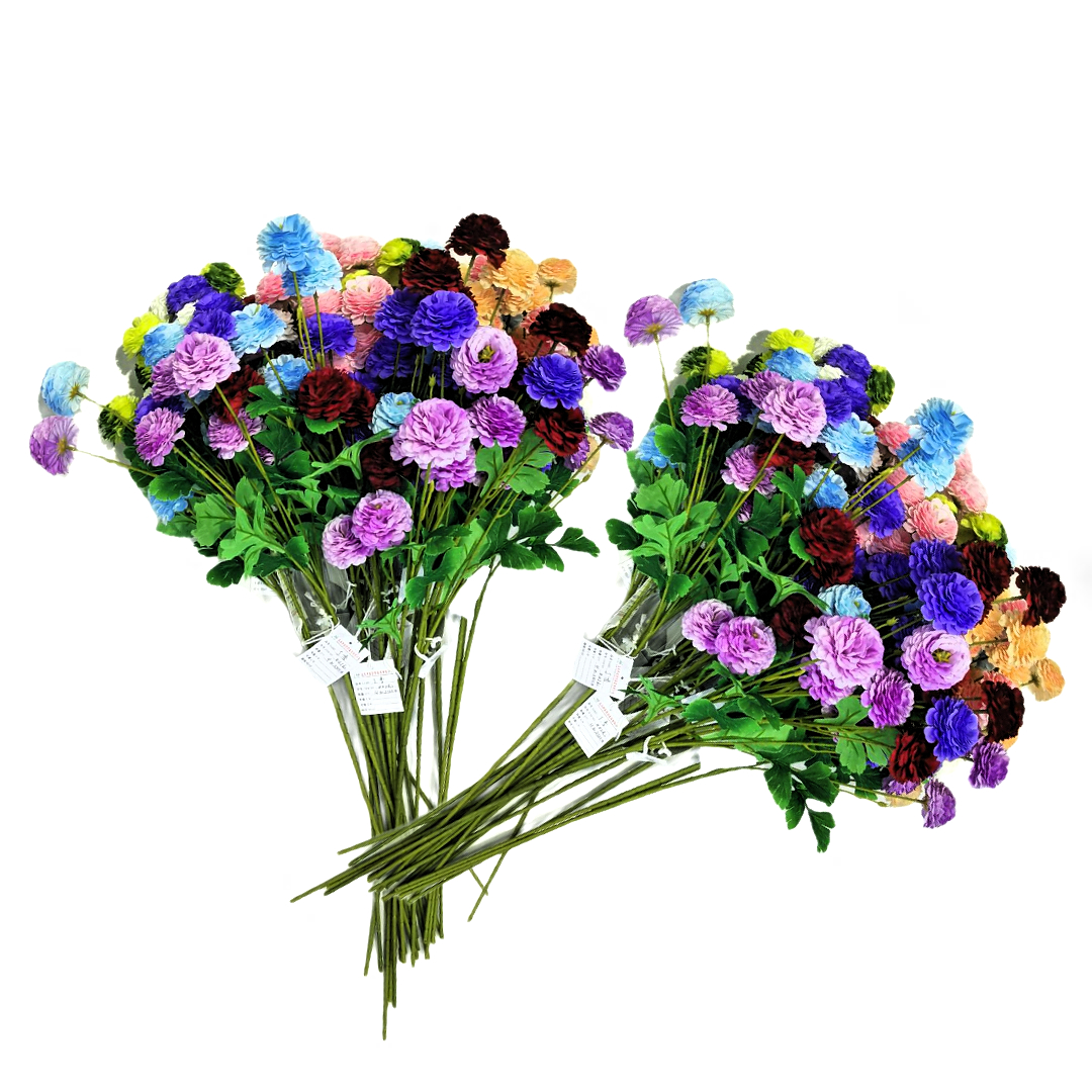 假花/防真插花/仿真花/紫藤花/花艺花塑料白底实物图