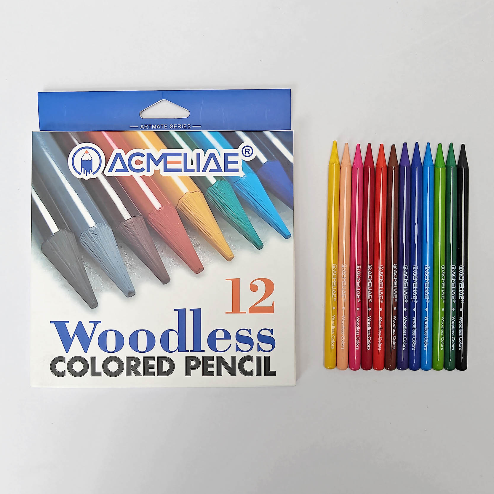 ACMELIAE 12PCS Woodless Color Pencil thumbnail