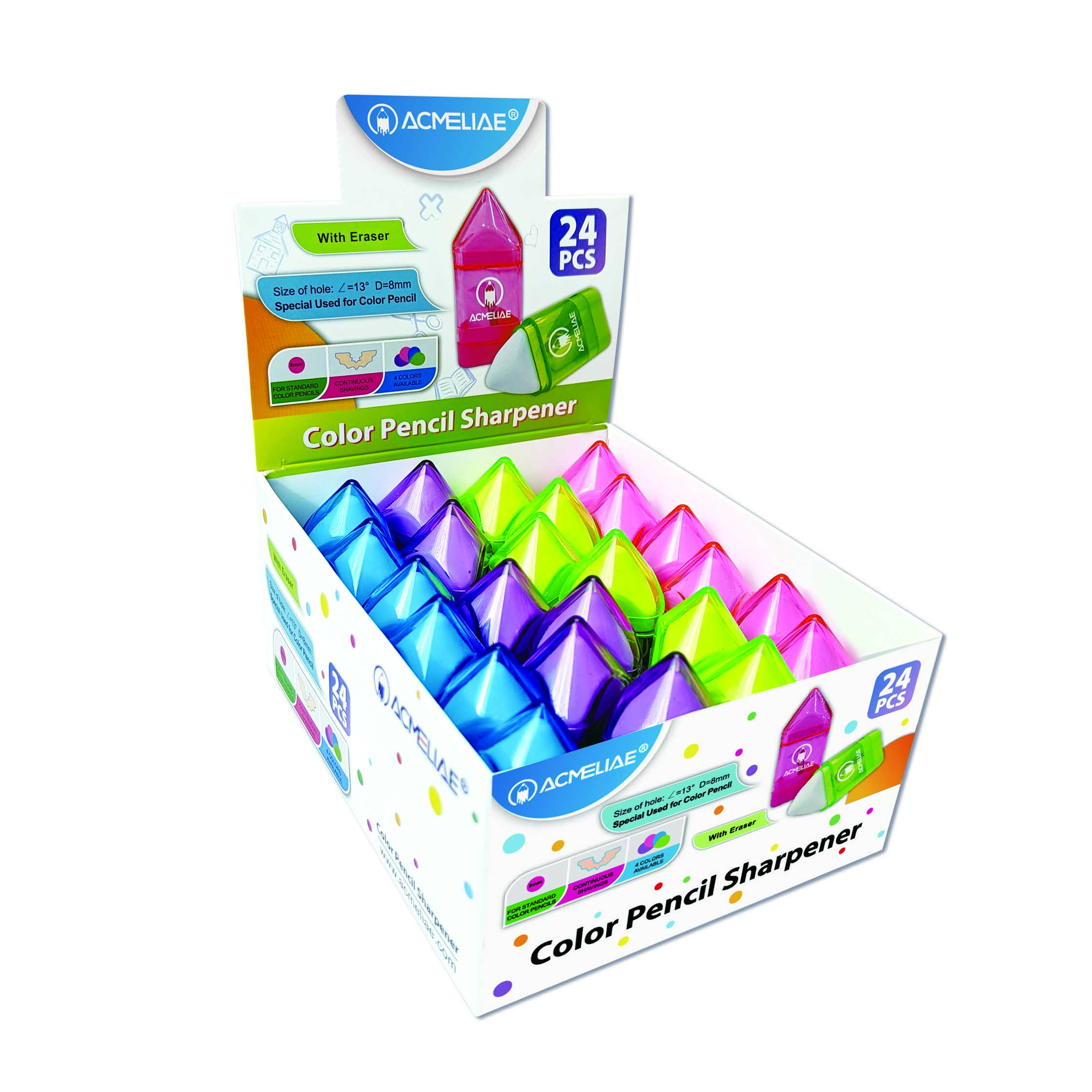 ACMELIAE SP-003 Single-hole Color Pencil sharpener full figure