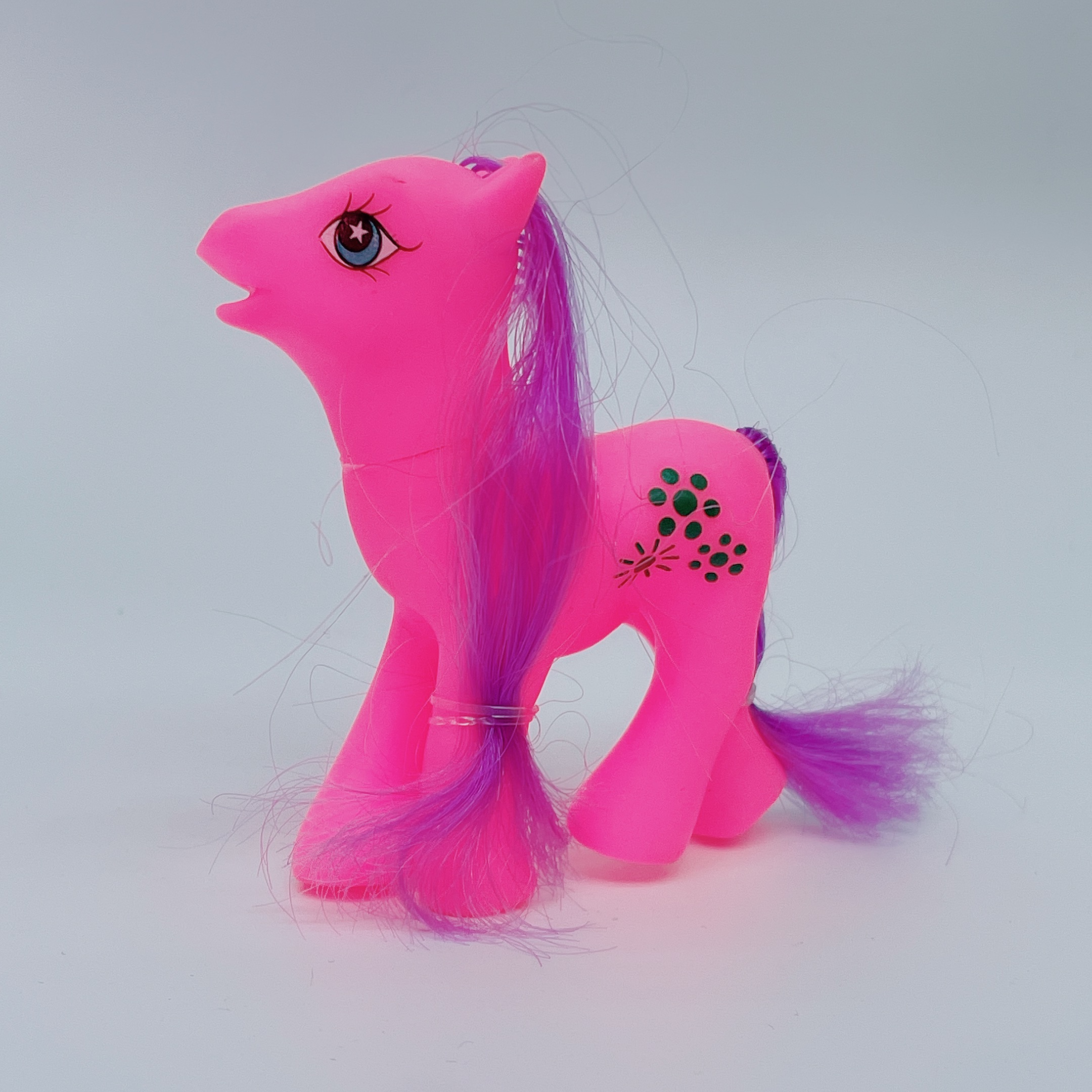 Mascota del año del caballo arco iris caballo bondadoso cry cry caballo juguete de peluche coche pastel decorativo hogar juguetes caja ciega colgante regalo pic 5
