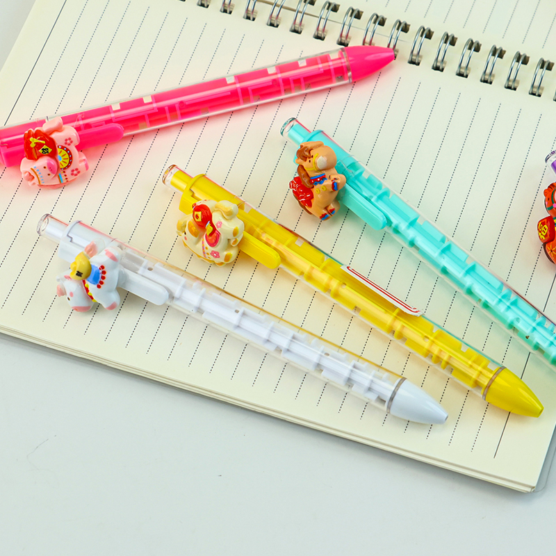 The 2026 new model of the Year of the Horse Maze Ballpoint pen is the new favorite among students Specification drawing