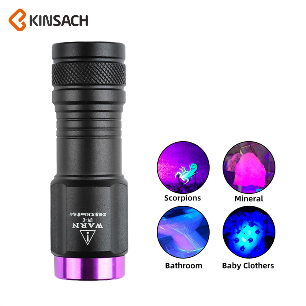 KINSACHUV black mirror filter 365nm ultraviolet flashlight professional UV protection detection instrument accessories Specification image