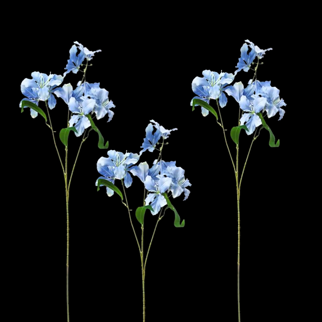 Blue flowers, ten-head lily puree, acrylic cherry narcissus flower balls, dried rose bouquets, decorative gifts Application Scenario