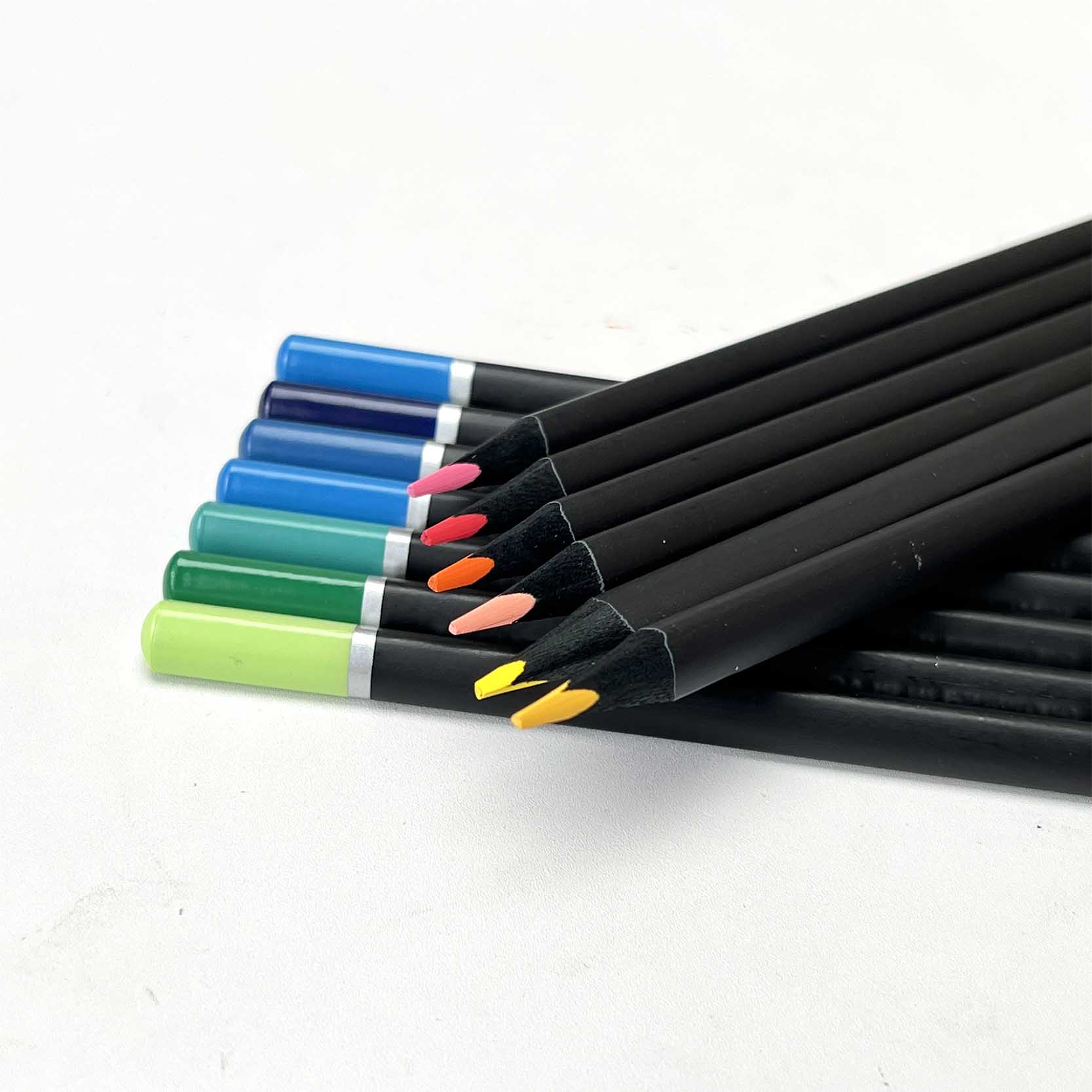 ACMELIAE 24PCS Highlight Color in Dark Paper/Tin Box Application Scenario