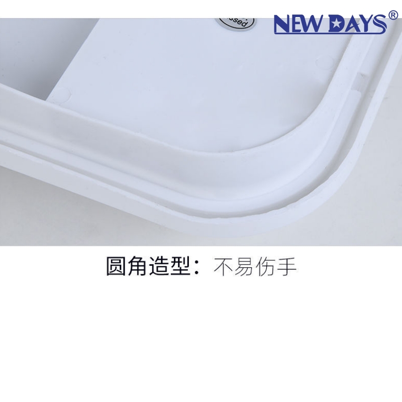NEWDAYS brand cross-border new LED moisture-proof wall lamps, waterproof and frost-proof ceiling lamps, indoor and outdoor corridor wall lamps, energy-saving high-brightness lighting wall-mounted lamps Specification image