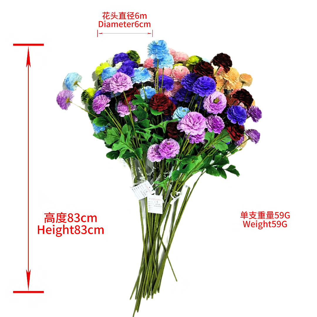 假花/防真插花/仿真花/紫藤花/花艺花塑料产品图