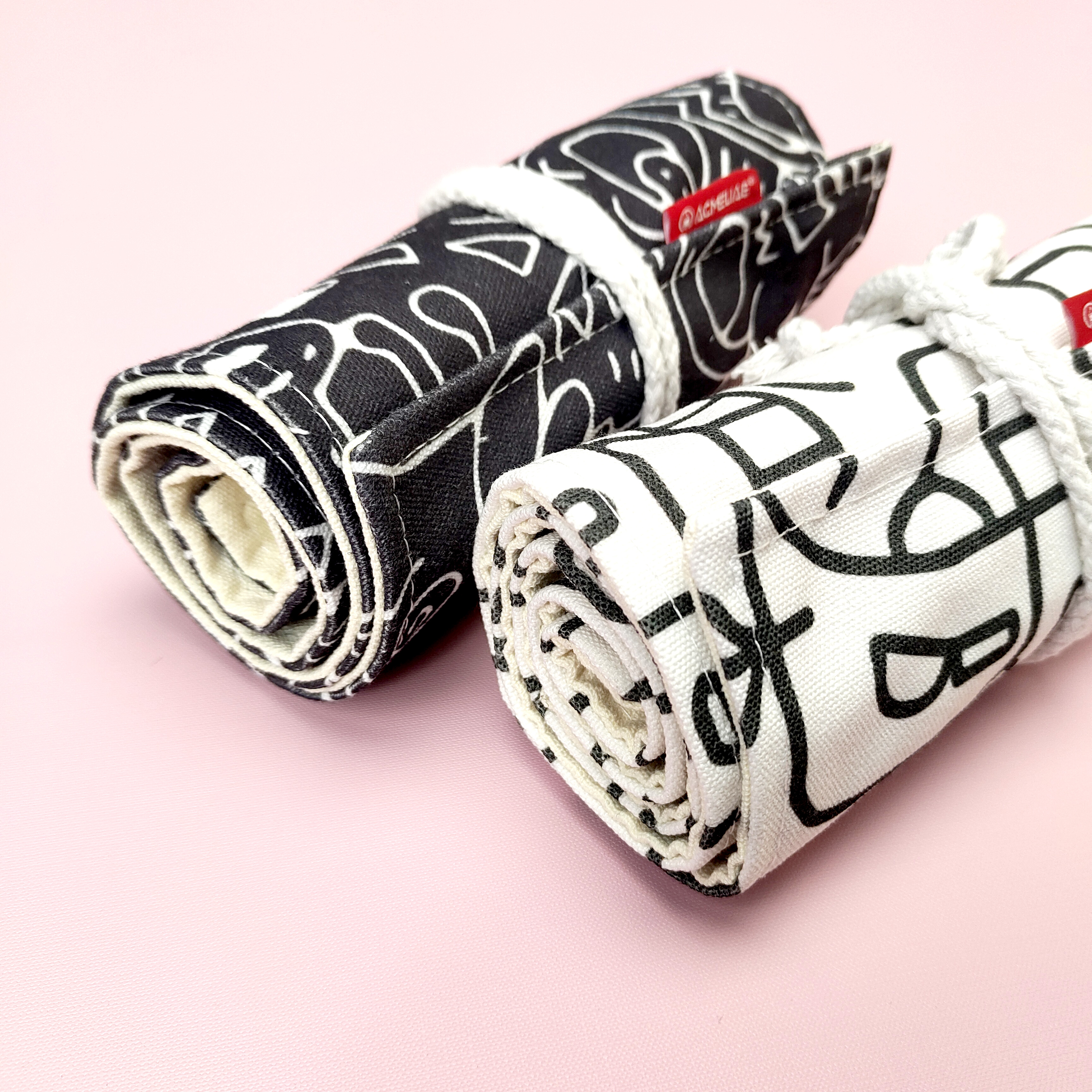 ACMELIAE PR-072 72PCS Cotton Printing Pencil Roll details Picture