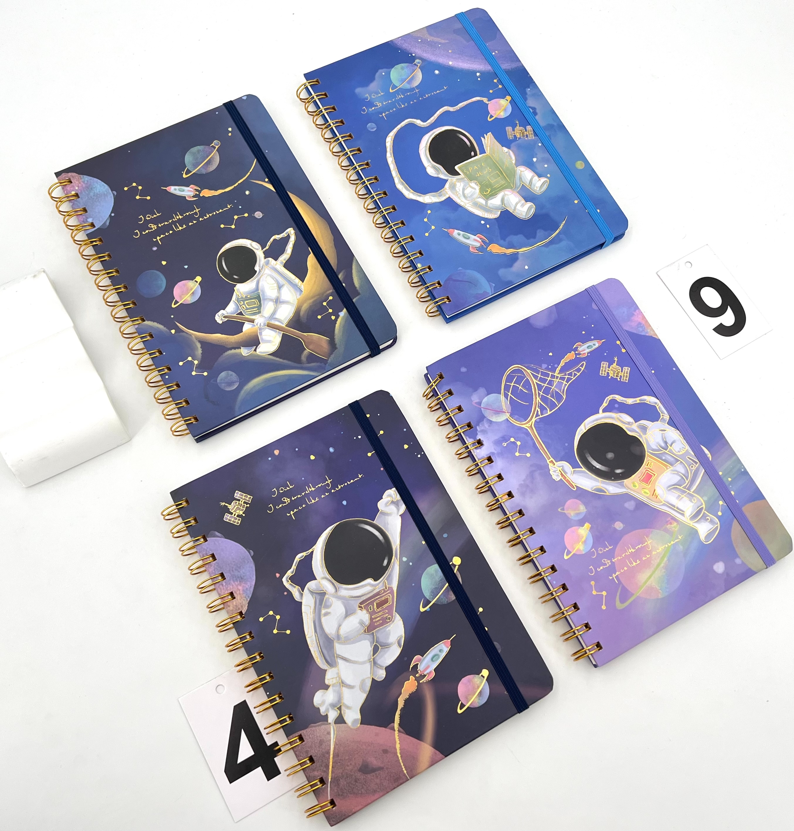 foryou A5宇航员线圈notebook笔记本横线现货展示盒