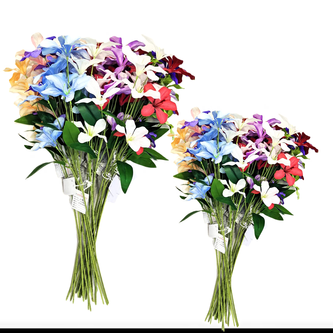 塑料花实物图
