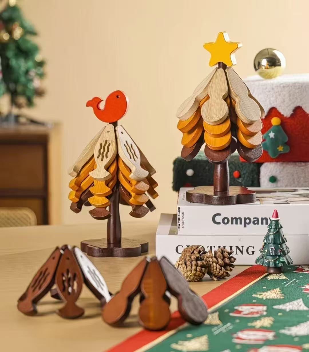 圣诞树/圣诞树圣诞用品/可折叠圣诞树/微景观树脂圣诞/折叠圣诞树产品图