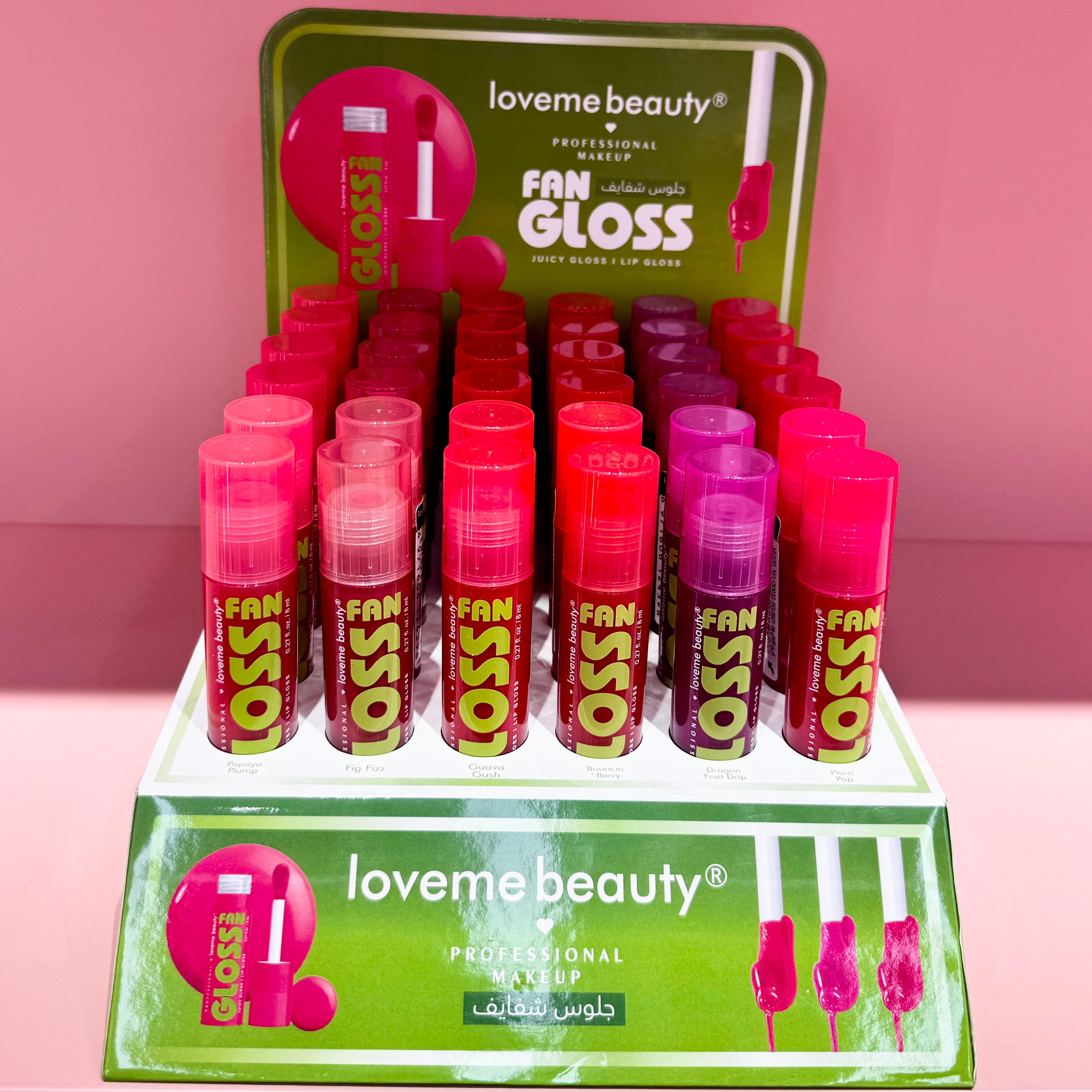 Suave Mist no pegajoso hidratante labios Gloss- LovemeBeauty suave spray aqua Lip Gloss