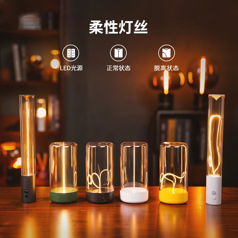 融蜡灯/香薰灯/美式台灯/氛围灯/台灯细节图