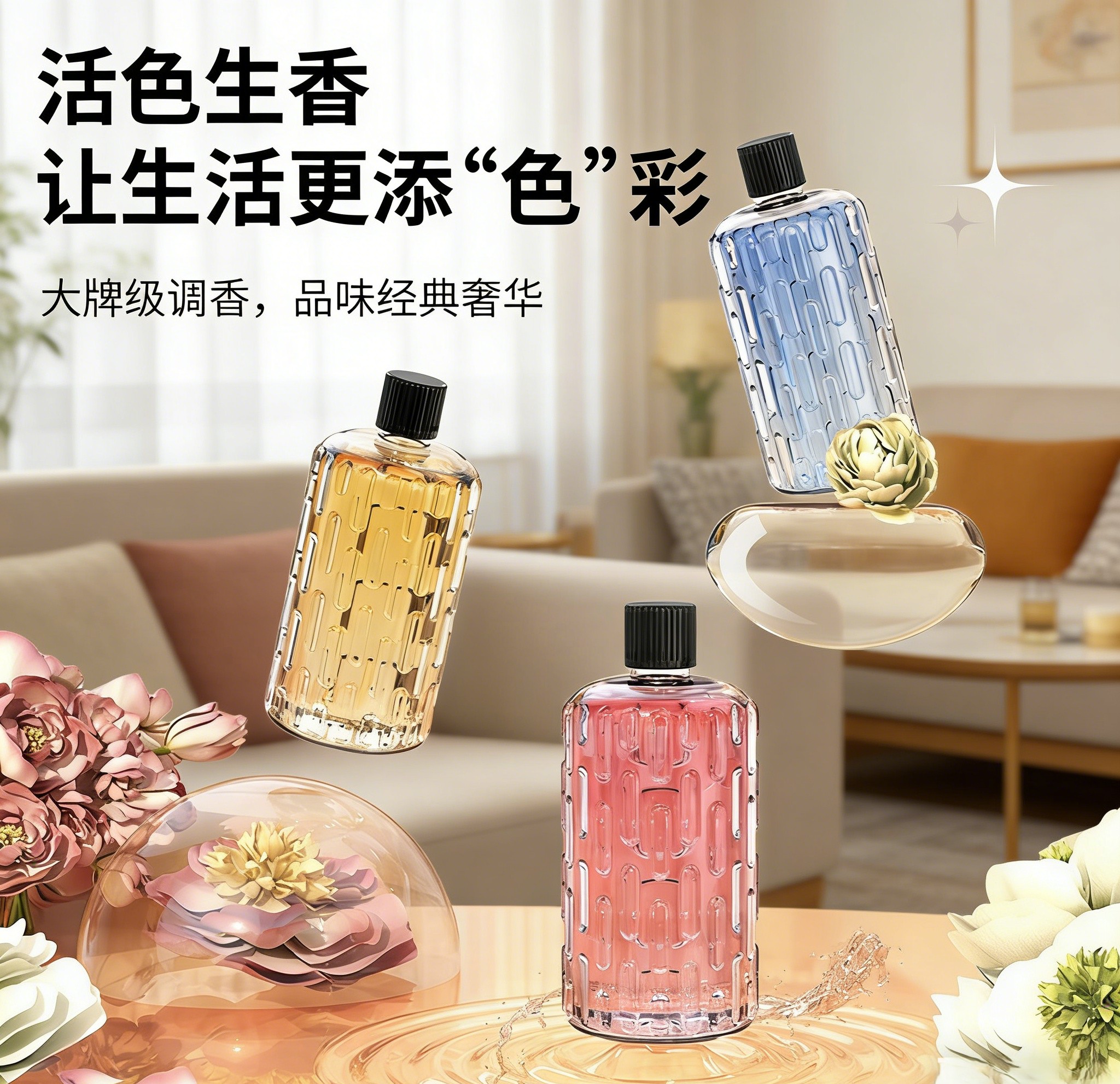 New smart aroma diffuser, automatic fragrance spraying, bedroom home fragrance machine, bathroom fresh air, deodorizing and diffuser Application Scenario