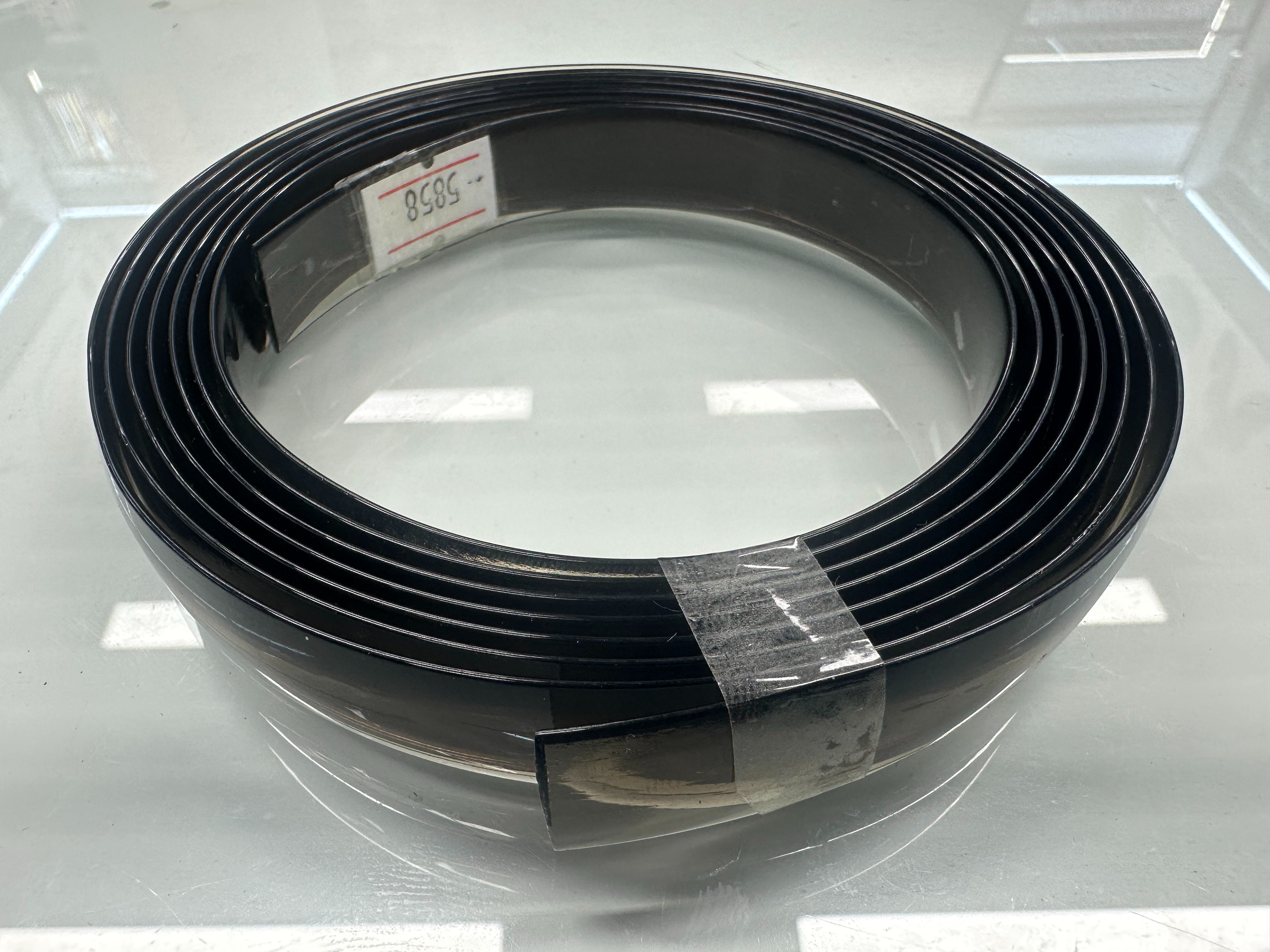 PVC塑胶皮带辅料鞋材辅料饰品配饰厂家直销#鞋面pvc裱贴条详情1