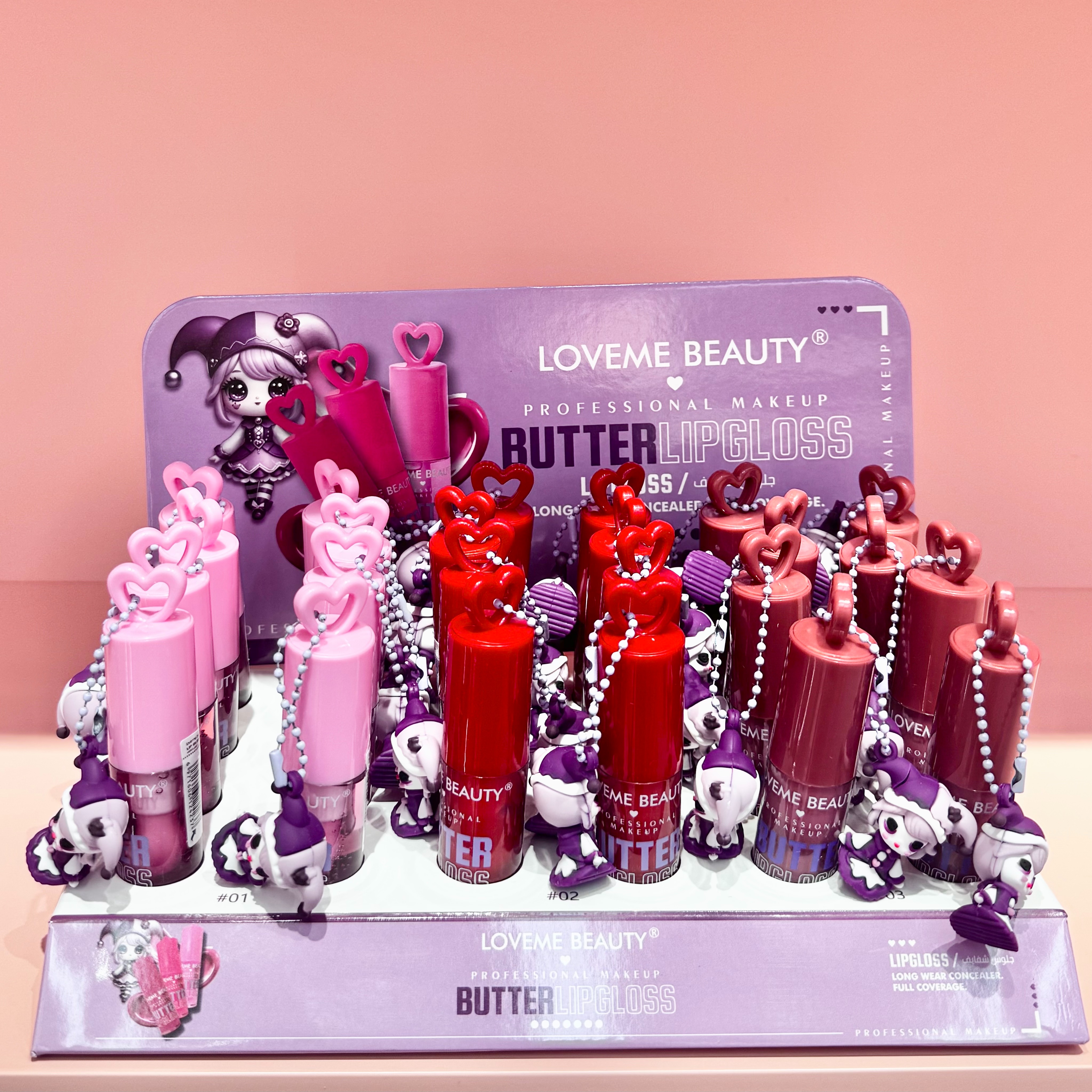 Suave no pegajoso hidratante Lip Gloss- LovemeBeauty aqua lip gloss lip glaze