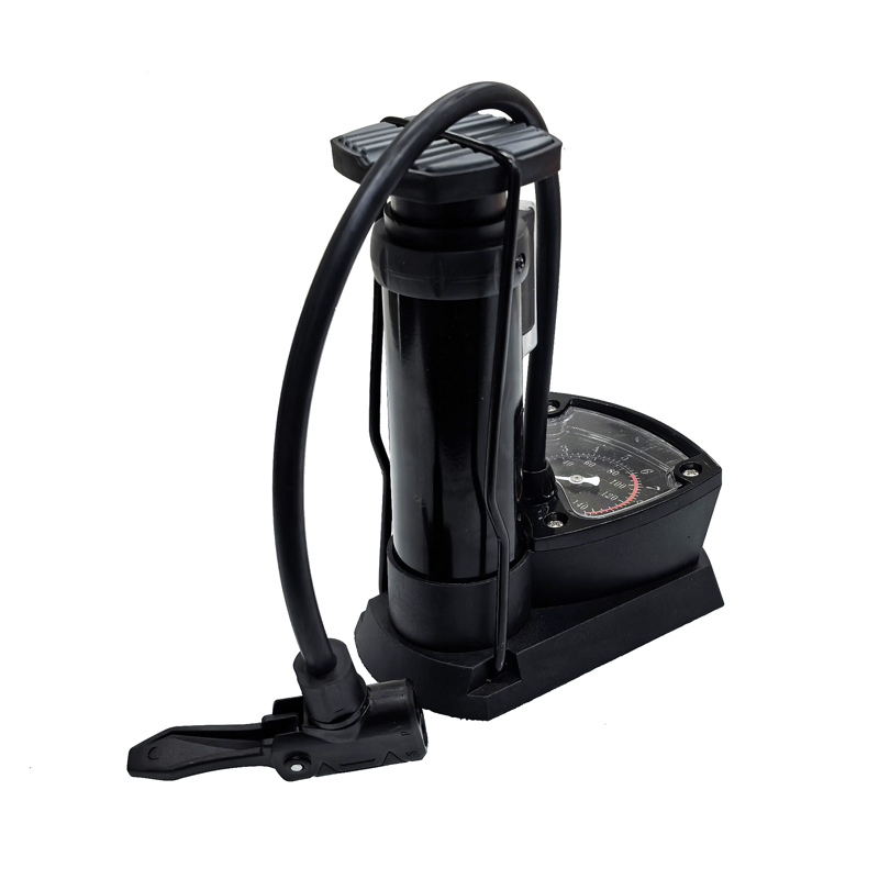 8# Pedal (4516 with watch) Bicycle pedal air pump Basketball toy air pump Bicycle air pump Electric bicycle car pedal air pump Specification image