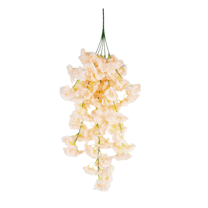 Fishing, cherry blossom wedding, snowfall, cherry blossom artificial flower ceiling, popular wedding hotel pendant, wedding banquet roof decoration Item Picture