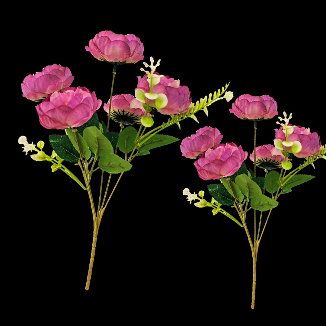 Pink exquisite peony bouquets, artificial flowers, fake flower bouquets, wedding background floral art supplies, multi-purpose decoration Application Scenario