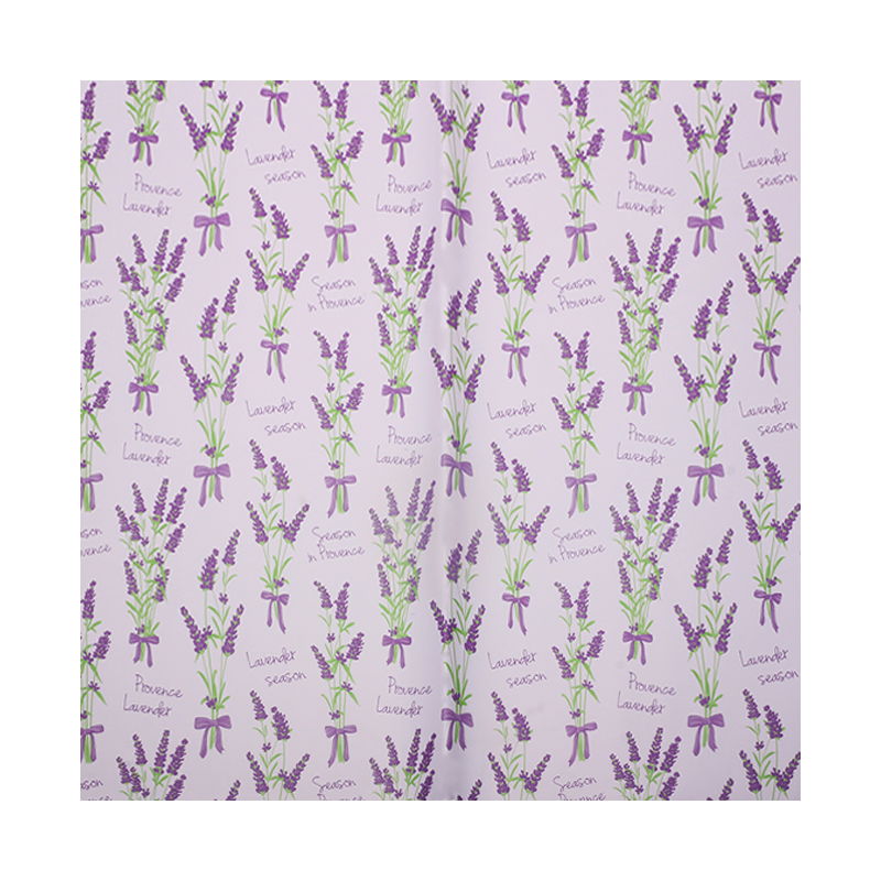 Xihua Nong Yuyin Paper Series Lavender Bow Print Paper Waterproof opp bouquet Gift Paper Wholesale Flower Shop Floral art materials Item Picture