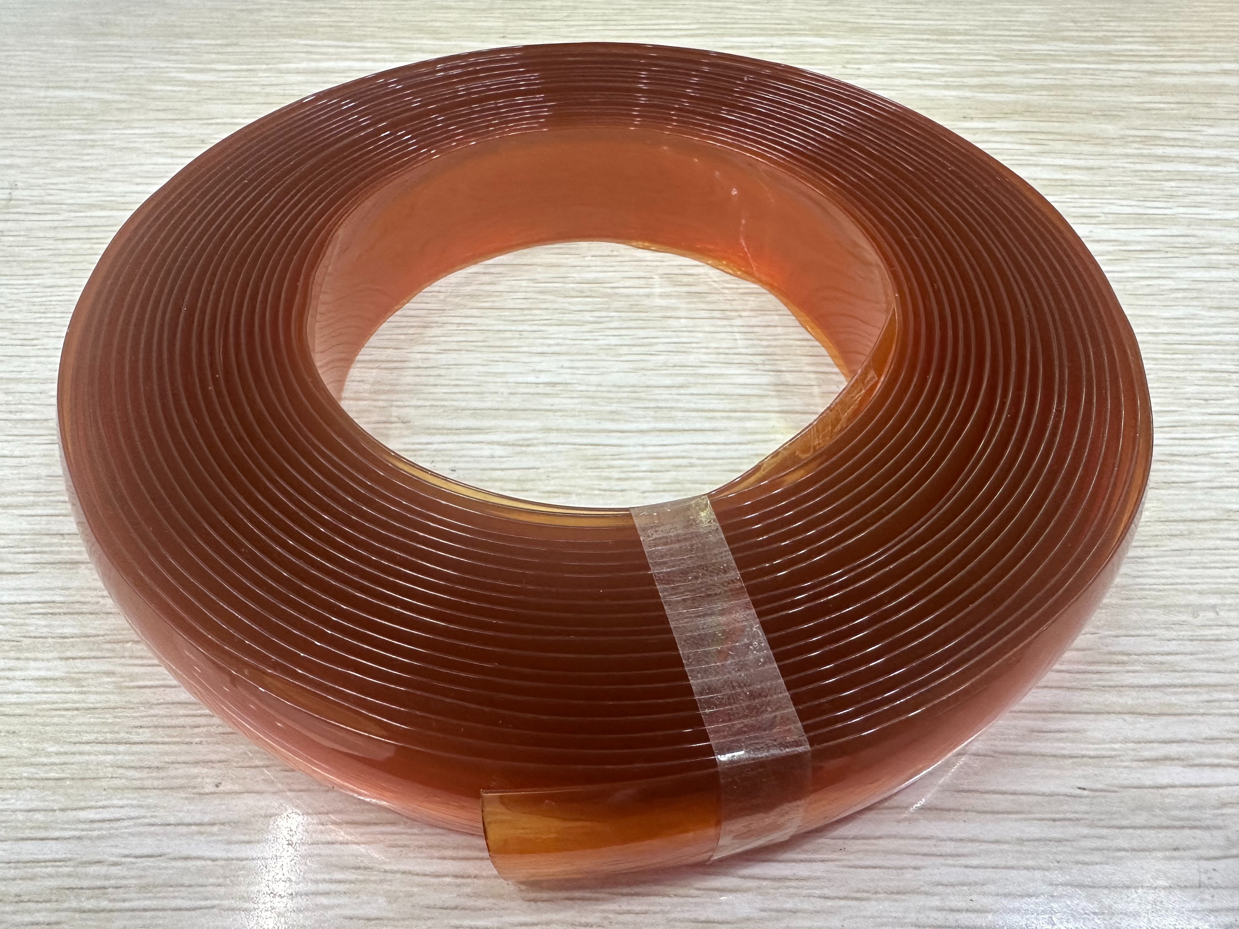 PVC透明胶条彩色水晶条防水凉鞋拖鞋服饰装饰带#外贴PVC条详情2