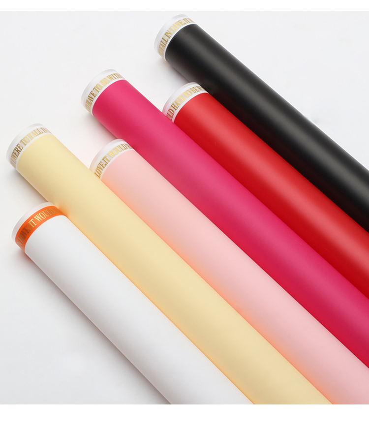 Xihua Nong Meiying Magic Edge Flower Wrapping Paper Frame English semi-transparent diy Bouquet Gift Flower Shop wrapping paper pic 3