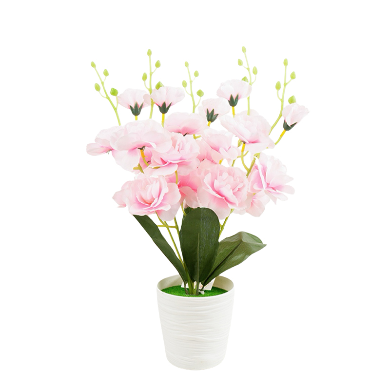 Artificial potted peony flowers, home decoration, photography props, table artificial flower ornaments, bonsai detail image 5