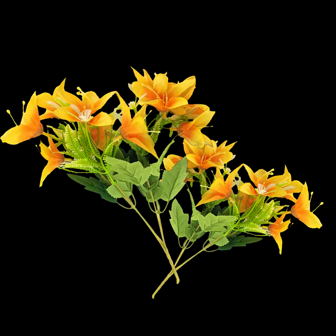 New little lily flower bouquets, hand-made floral art tapes, preserved flower decorations, floral artworks Application Scenario