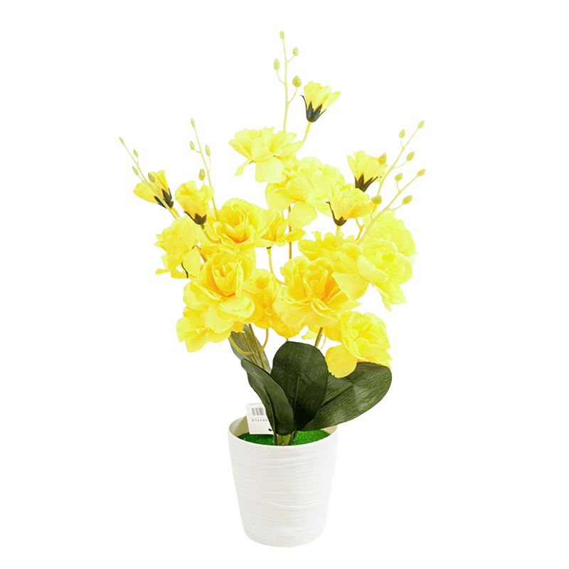 Artificial potted peony flowers, home decoration, photography props, table artificial flower ornaments, bonsai detail image 7