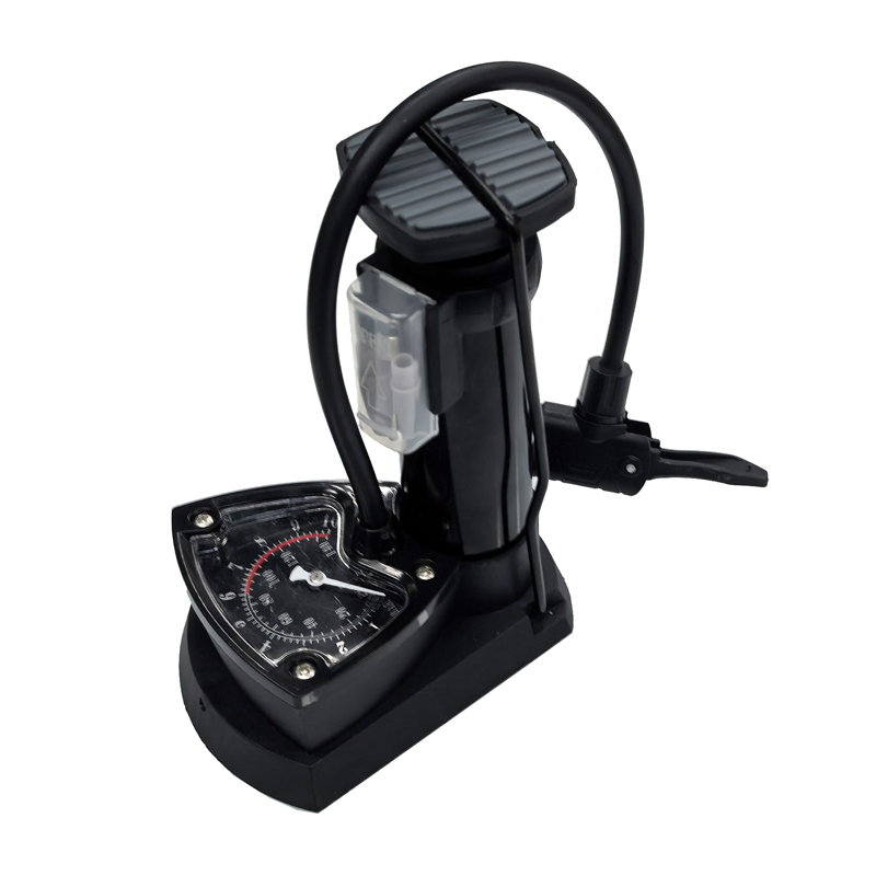 8# Pedal (4516 with watch) Bicycle pedal air pump Basketball toy air pump Bicycle air pump Electric bicycle car pedal air pump Item Picture