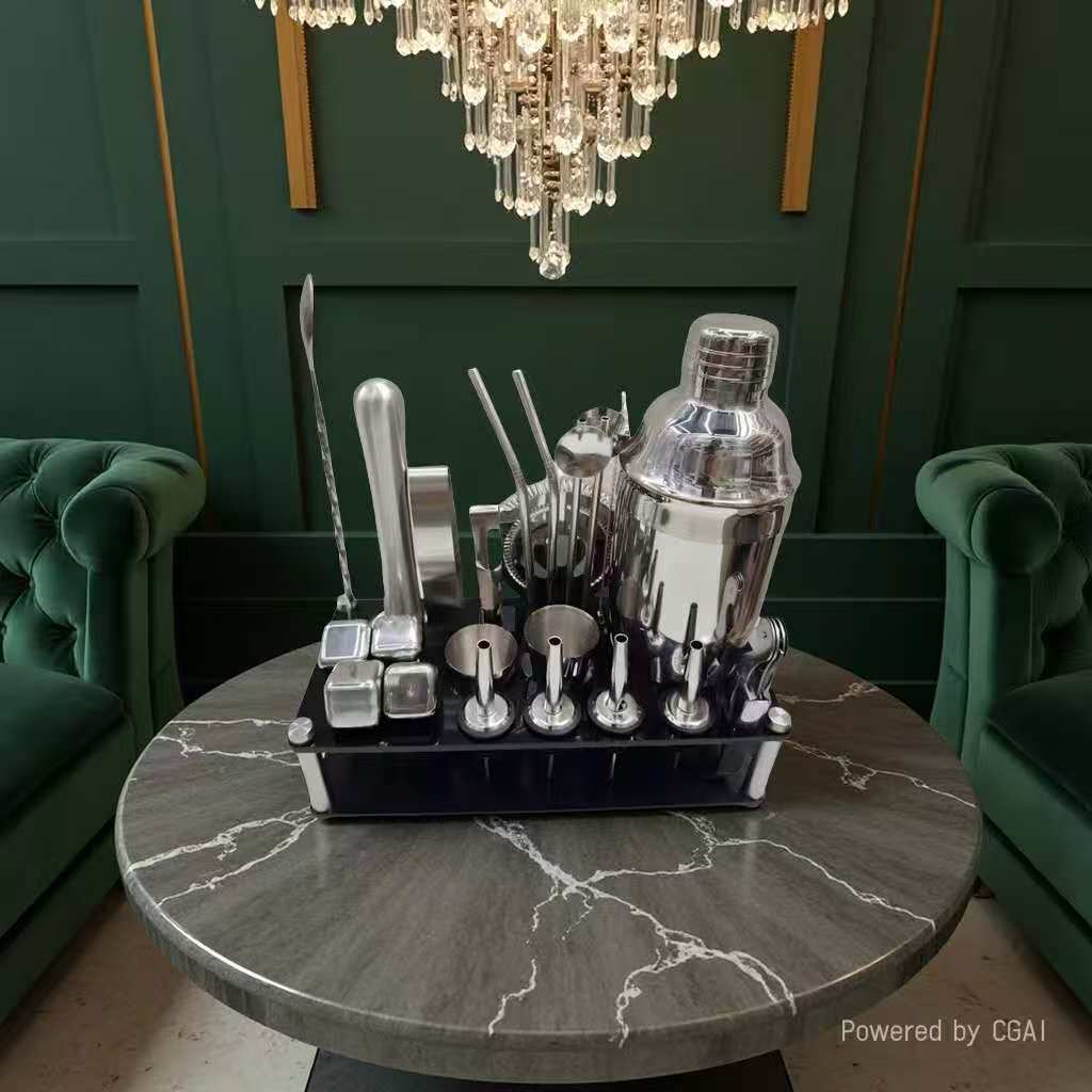 酒具套装/白酒具/分酒器/酒杯套装/调酒细节图