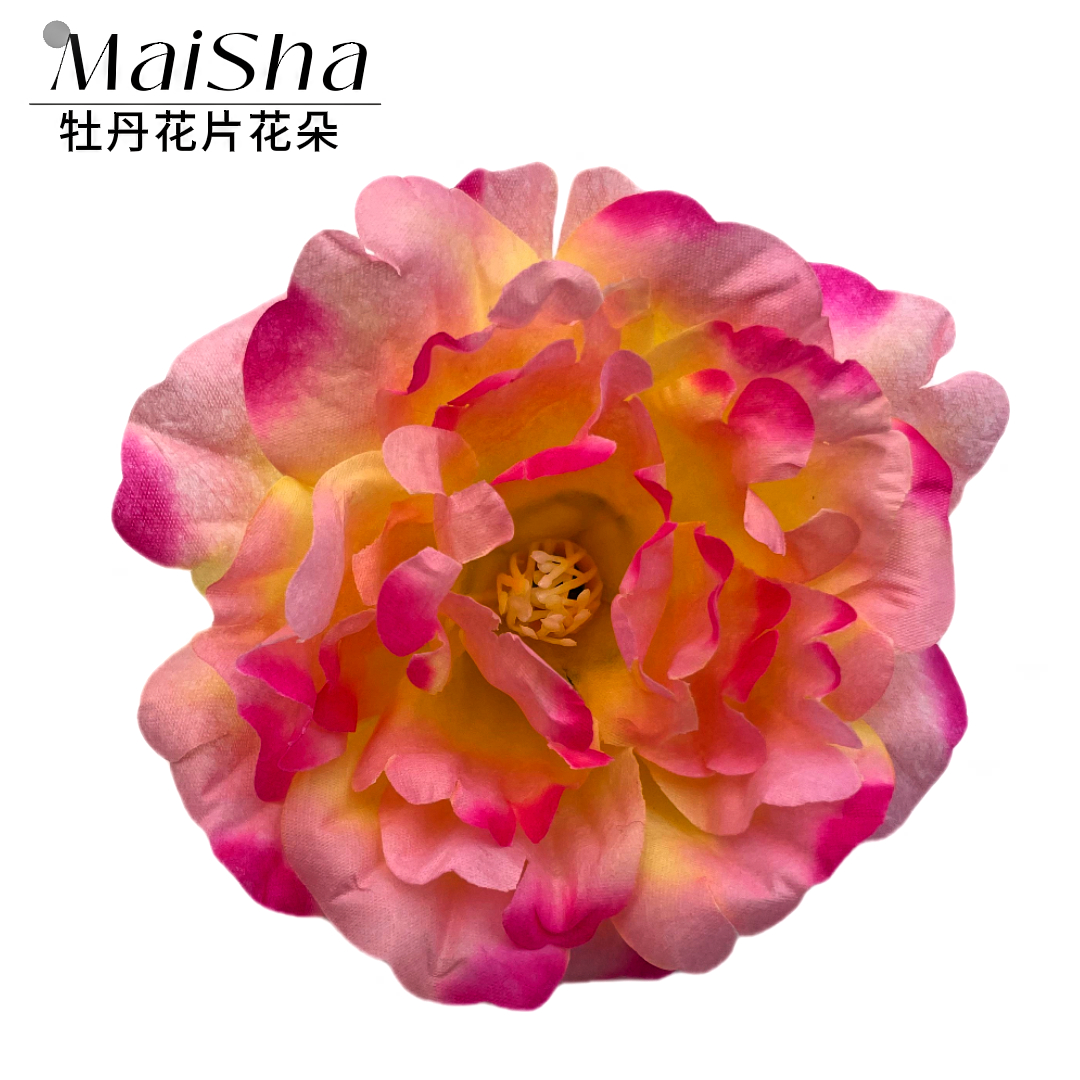 Simulated peony flower pieces, bouquets, floral art tapes, preserved flower pieces, artificial flowers, decorative flowers, multi-purpose combinations