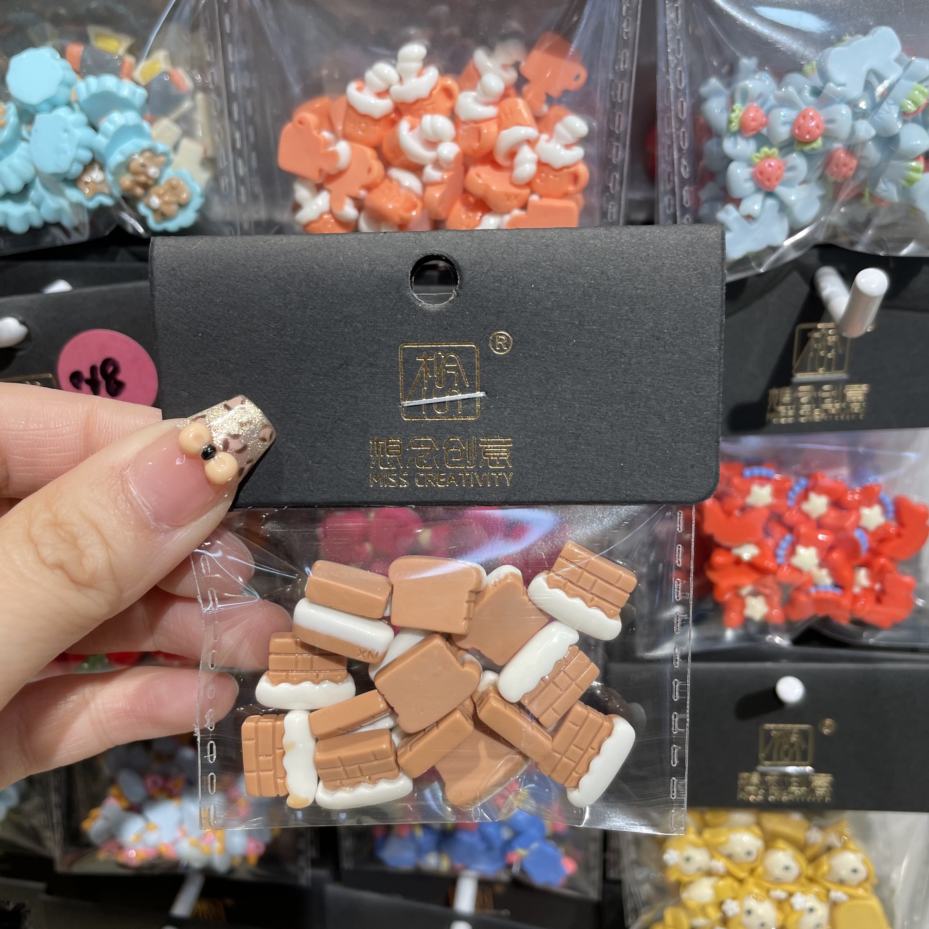 想念创意节日气氛卡通烟囱微缩^创意潮流DIY套装^详情7