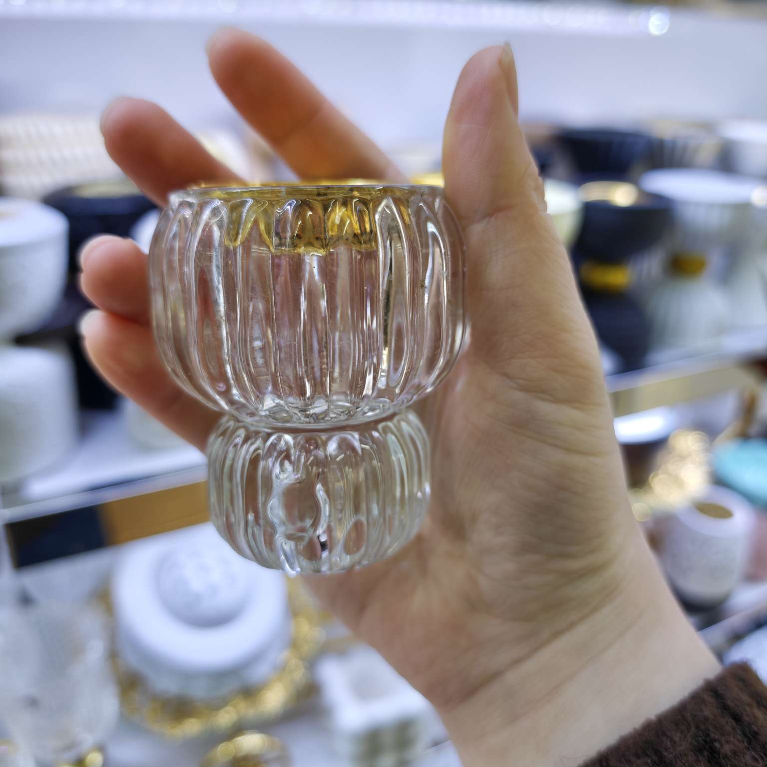 简约创意玻璃香炉玻璃