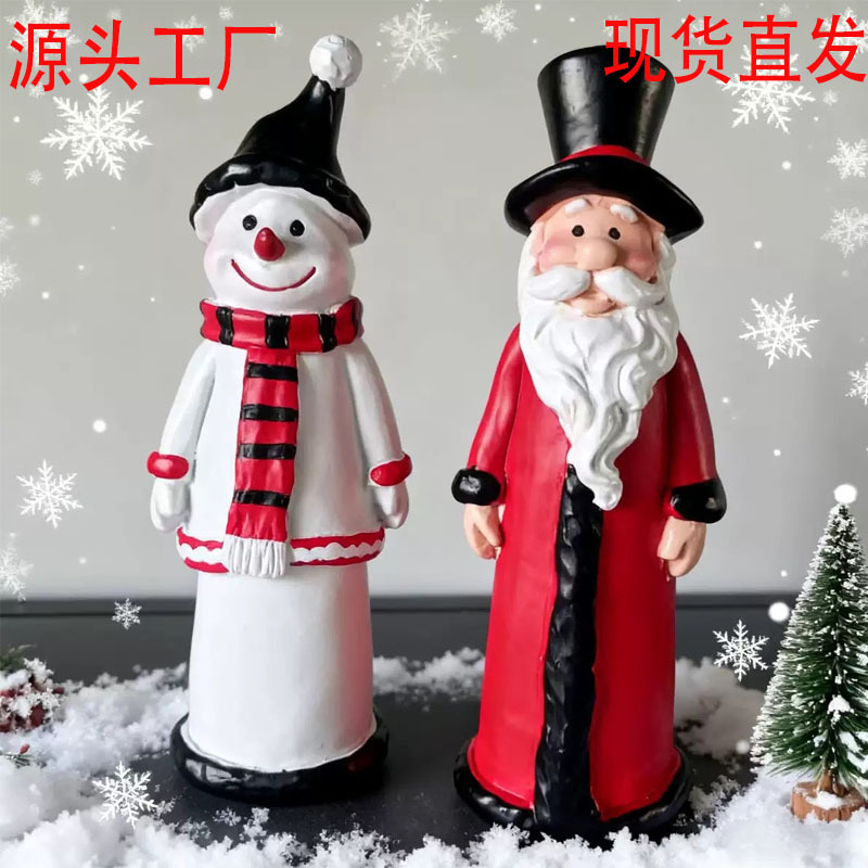 跨境Christmas, snowman,Santa Claus圣诞装饰帽圣诞雪人圣诞老人