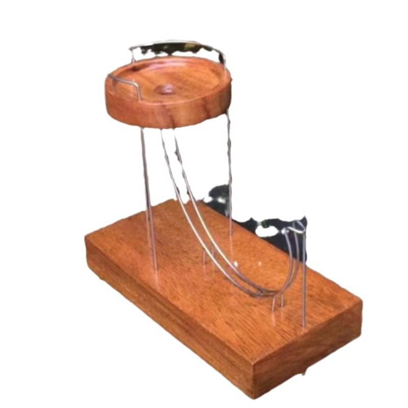 The new cross-border Kinetic Art wooden perpetual motion machine art ornament, the "Toss Toss" cycle Stress-relieving smart model Item Picture
