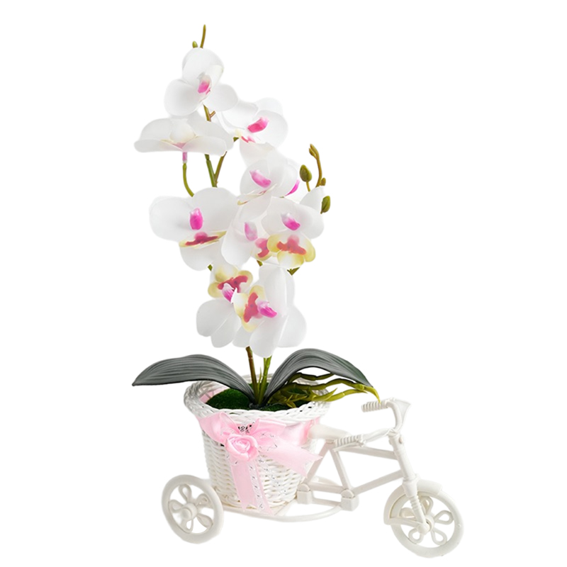 Triciclo phalaenops 🦋 falsa simulación de flores flor flor flor flor planta en maceta dormitorio sala de estar planta en maceta gabinete de vino mesa de sobremesa mesa de café arte floral decoración pendulo flores detail image 2