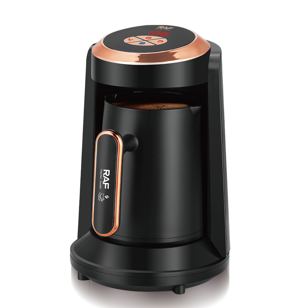 RAF European standard cross-border Turkish coffee pot, high-temperature resistant hot water kettle for brewing coffee, visual one-click operation coffee machine pic 9